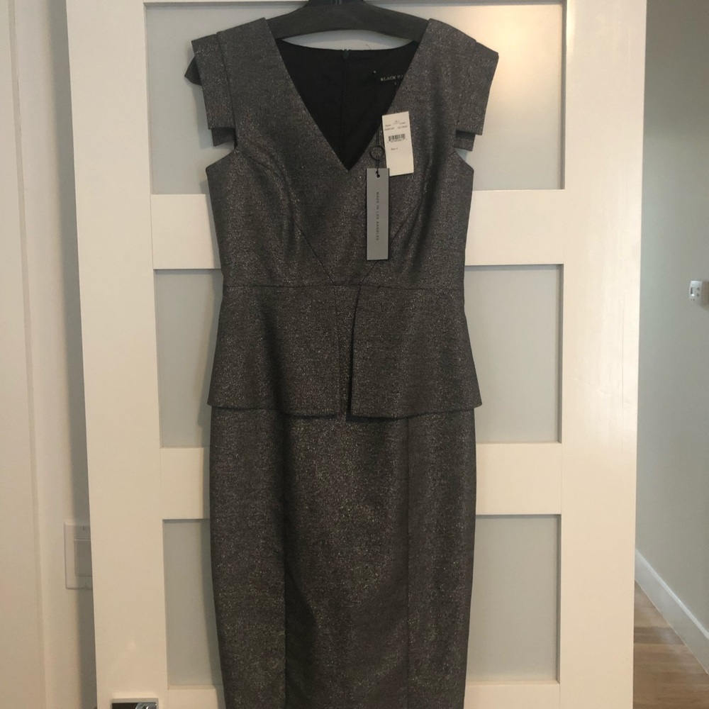 Women’s Black Halo Cocktail Dress